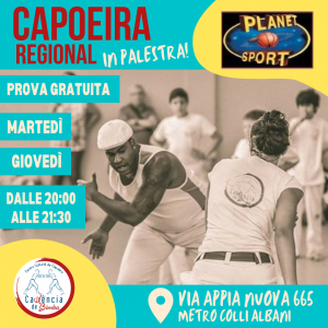 Corso di Capoeira in zona Colli Albani